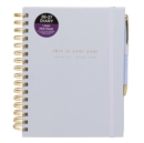 WHSmith This is Your Year A5 2026-27 Day to Page Mid-Year Diary Organiser with Pen