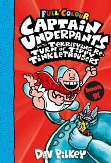 The Captain Underpants Double-Crunchy Book O' Fun: Color Edition – By Dav Pilkey (Hardcover, 2022) Good Condition