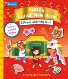 Happy Lunar New Year Sticker Activity Book : Over 400 stickers