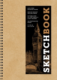 Sketchbook (basic small spiral Kraft): Union Square & Co