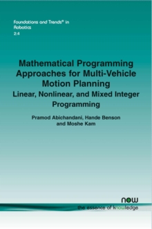 Mathematical Programming Approaches for Multi-Vehicle Motion Planning ...