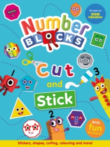 Numberblocks Cut and Stick book: Numberblocks: 9781836892625: TGJones