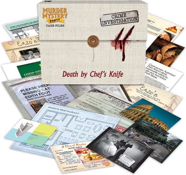 Murder Mystery Case Files - Death by Chef's Knife