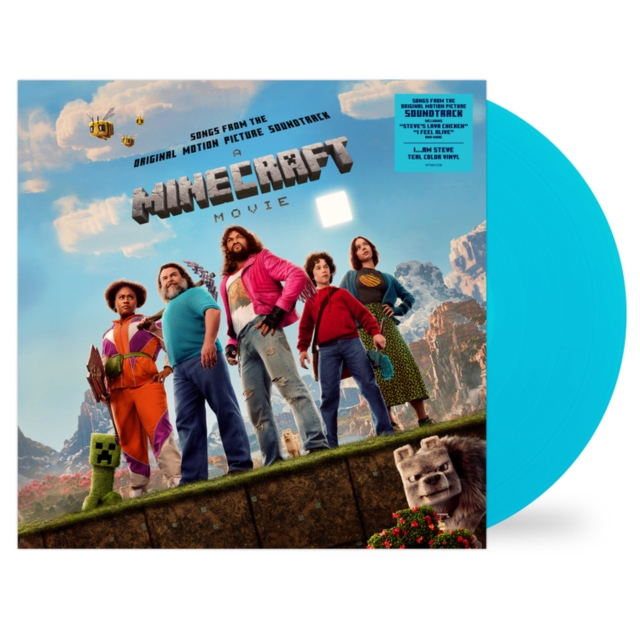 【新品】A Minecraft Movie サウンドトラック 限定カラー盤 A Minecraft Movie: 0794043225437: TGJones