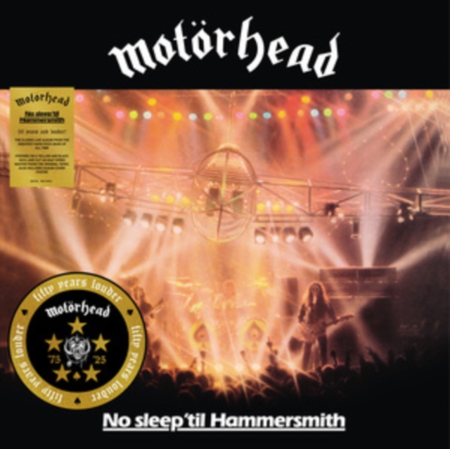 Motorhead・No Sleep 'til Hammersmith・2CD No Sleep 'Til Hammersmith (50th Anniversary Edition