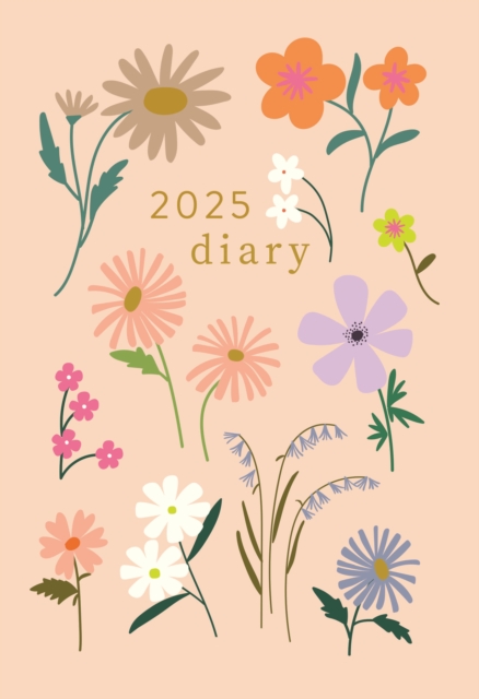 Caroline Gardner, Botanical Blooms A5 Diary 2025