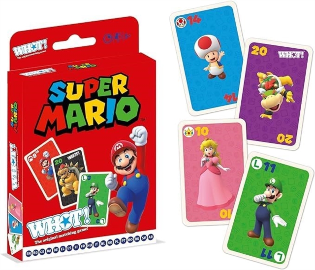 Super Mario WHOT (6 CDU) Card Game