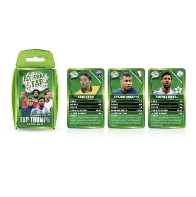 World Football Stars Top Trumps Specials (Green Packaging Update) Cards