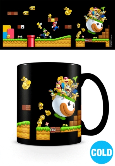 Super Mario (Gold Coin Rush) 11oz/315ml Heat Change Mug