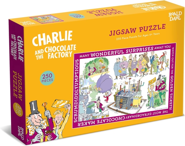 Roald Dahl Puzzles 250Pc Charlie & Choc