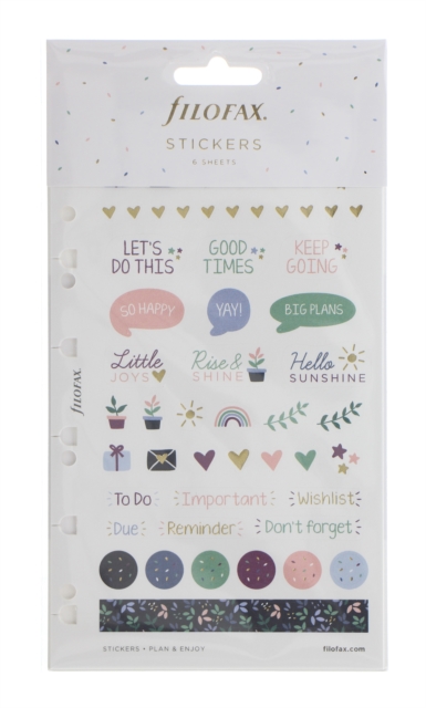 Filofax Stickers - Garden