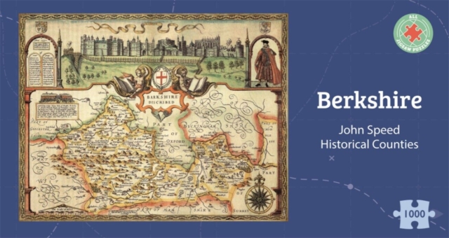 Berkshire Historical 1610 Map 1000 Piece Puzzle: : 5060085109840: TGJones