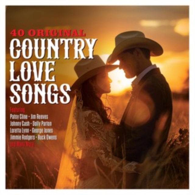 40 Original Country Love Songs: 5060143497971: TGJones