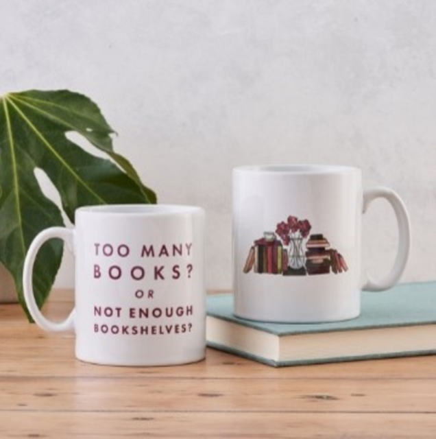 Funny 'Too Many Books' Relatable Mug