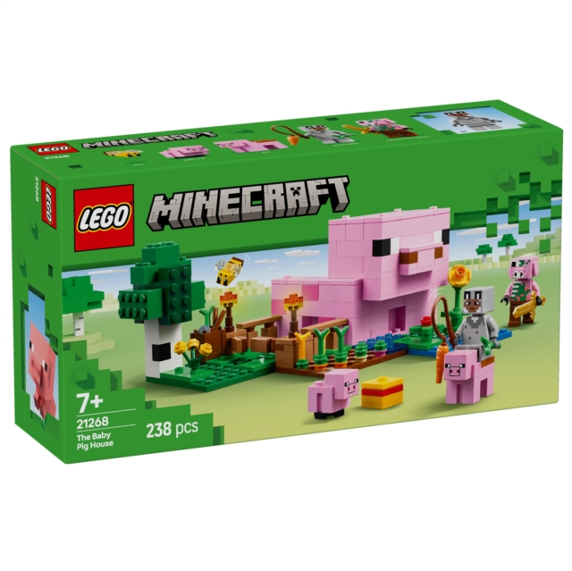 LEGO Minecraft The Baby Pig House 21268: 5702017815428: TGJones