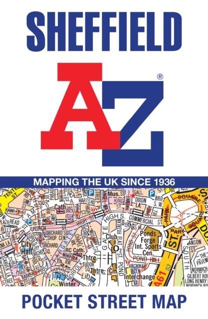 Sheffield A-Z Pocket Street Map: A-Z Maps: 9780008657406