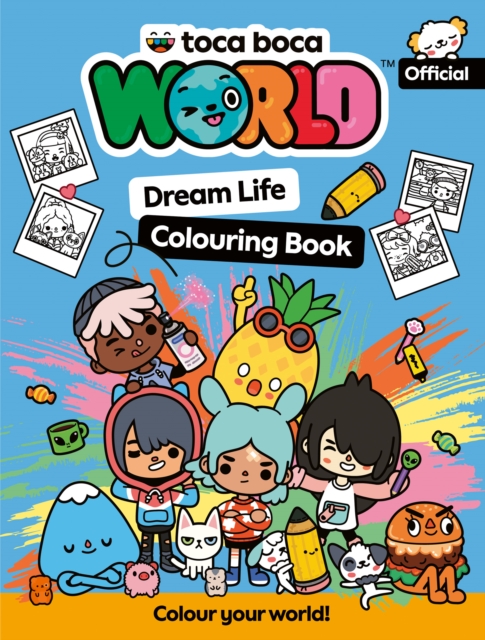 Toca Boca Dream Life Colouring Book