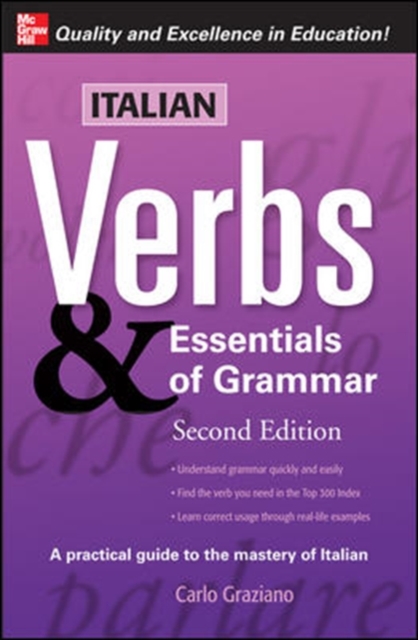 McGraw-Hill Education - Europe Italian Verbs & Essentials Of Grammar, 2e.