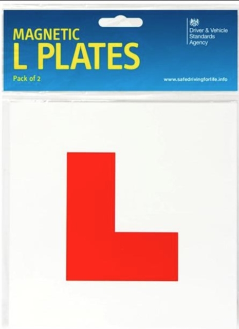 The official DVSA magnetic L plates: The StationeryOffice ...