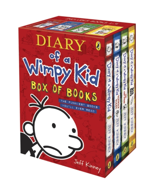 Diary of a Wimpy Kid Box of Books: Jeff Kinney: 9780141341415: TGJones