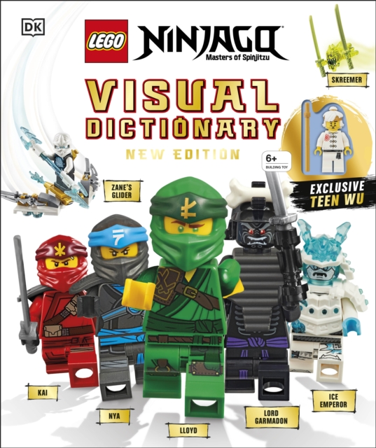 LEGO NINJAGO Visual Dictionary New Edition With Exclusive Teen Wu Minifigure Arie Kaplan 9780241363768 WHSmith