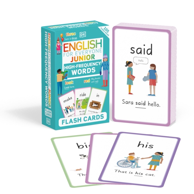 English for Everyone Junior High-Frequency Words Flash Cards: DK ...
