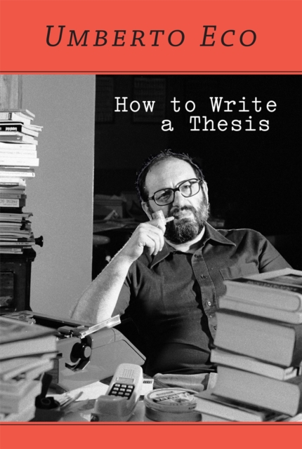Mit Press Ltd How To Write A Thesis