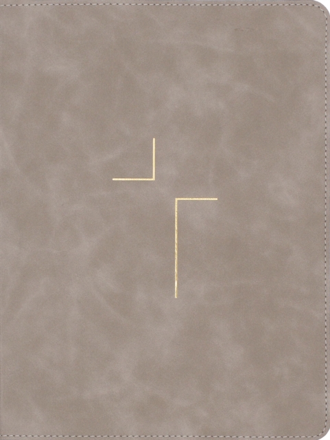 Zondervan The Jesus Bible, Esv Edition, Leathersoft, Stone