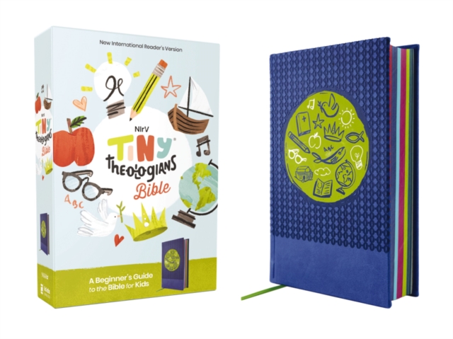 Zondervan Nirv, Tiny Theologians Bible, Leathersoft Over Board, Blue, Comfort Print : A Beginner’s Guide To The Bible – For Kids