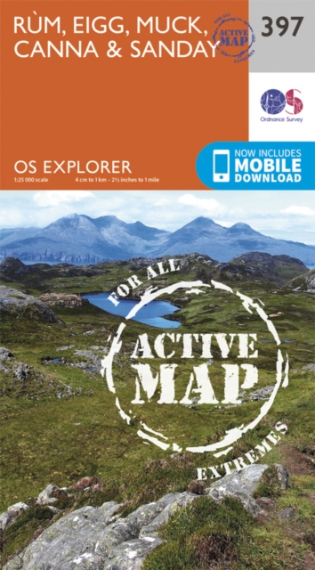 Muck Map Rum, Eigg, Muck, Canna and Sanday: Ordnance Survey: 9780319472576: TGJones