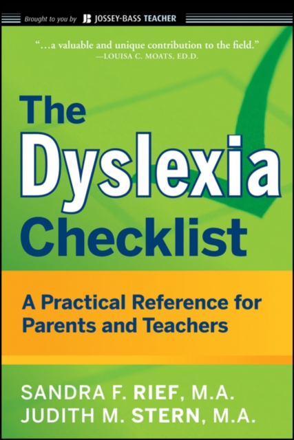 The Dyslexia Checklist : A Practical Reference for Parents and Teachers ...