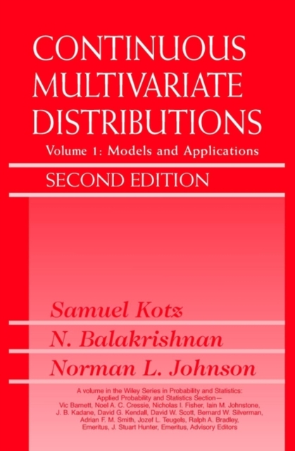 Distribution Model Books Continuous Multivariate Distributions, Volume 1 : Models and ...