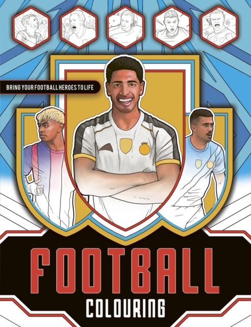 Football Colouring: Scholastic: 9780702343216: TGJones