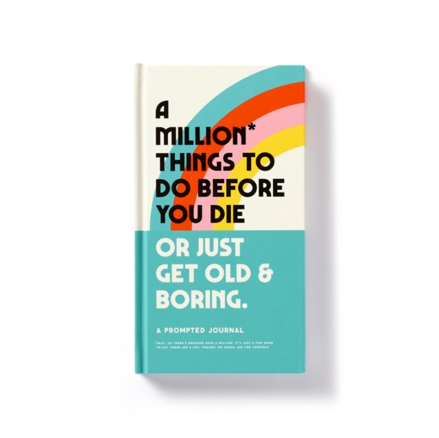 A Million Things to Do Before You Die Prompted Journal Brass Monkey