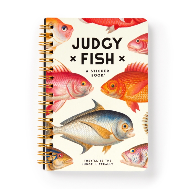 Judgy Fish Sticker Book Brass Monkey 9780735379398 WHSmith