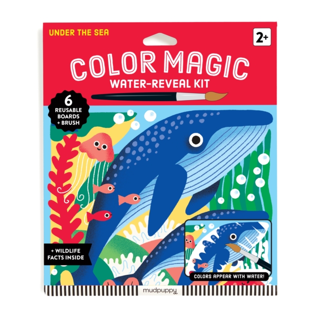 Under The Sea Color Magic Water-Reveal Kit: Mudpuppy