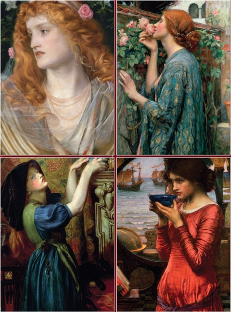 Pre Raphaelite Box Set of Four Magnetic Notepads: Pre-Raphaelites : A Collection of Handy ...