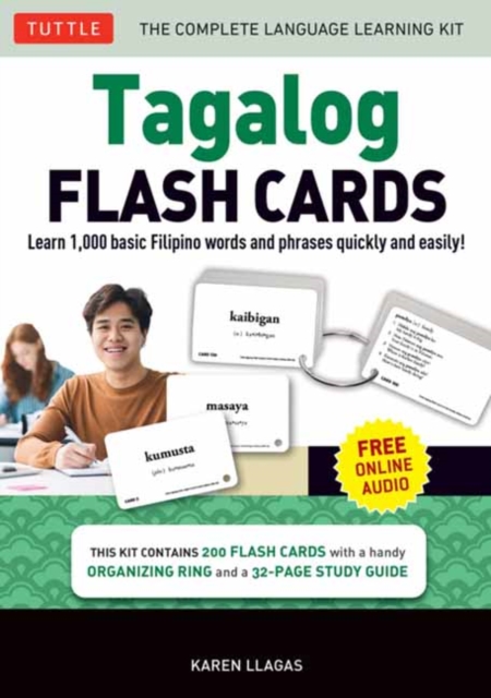 Tagalog Flash Cards Kit : Learn 1,000 Basic Filipino Words and Phrases ...
