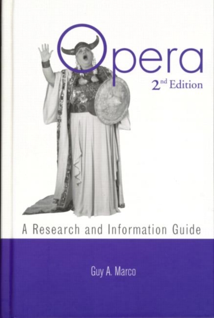 Operando Books Opera : A Research and Information Guide: Guy A. Marco: 9780815335160 ...