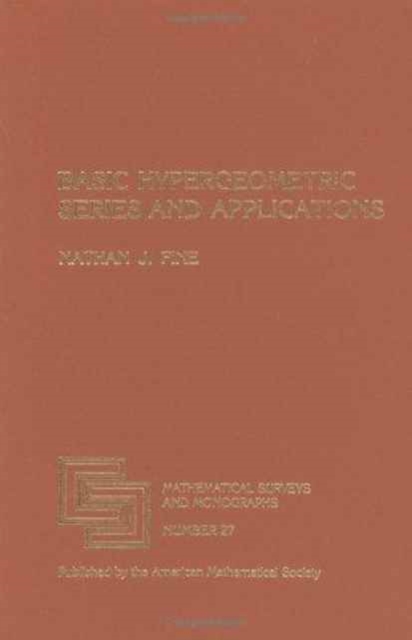 Basic Hypergeometric Series and Applications: American Mathematical ...