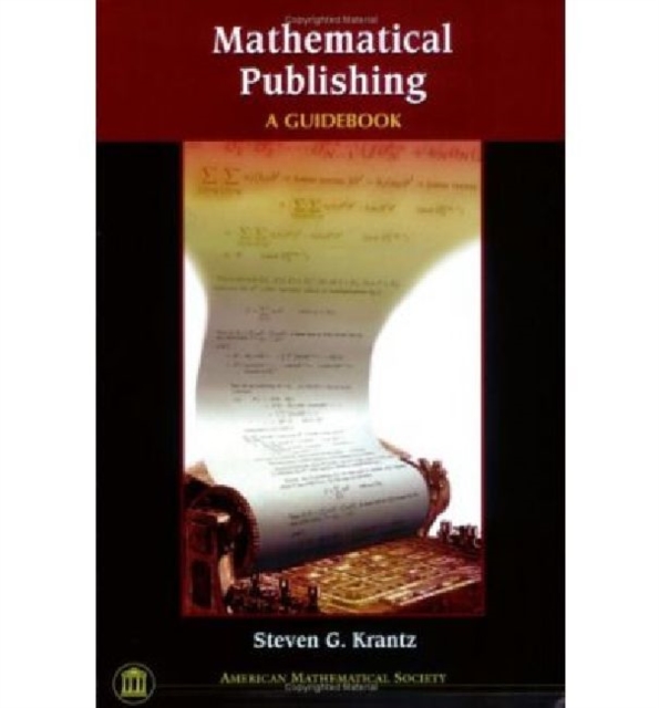 Mathematical Publishing : A Guidebook: : 9780821836996: WHSmith