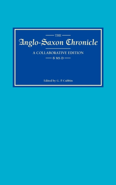 Anglo-Saxon Chronicle 6 MS D