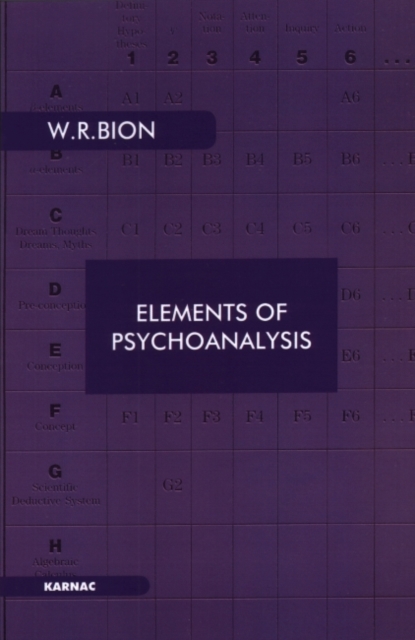 Elements of Psychoanalysis