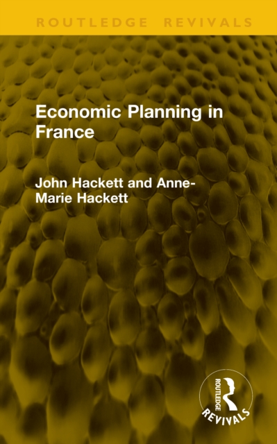 Economic Planning in France