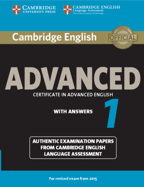 Cambridge English Advanced 1 for Revised Exam from 2015 Student's Book ...