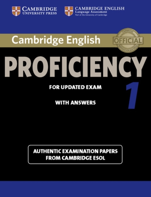 Cambridge English Proficiency 1 for Updated Exam Student's Book with ...