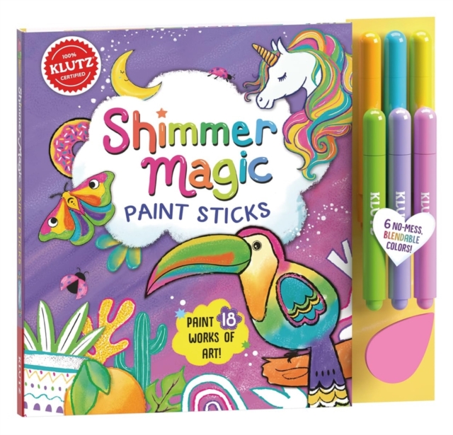 Shimmer Magic Paint Sticks Editors of Klutz 9781338826180 WHSmith