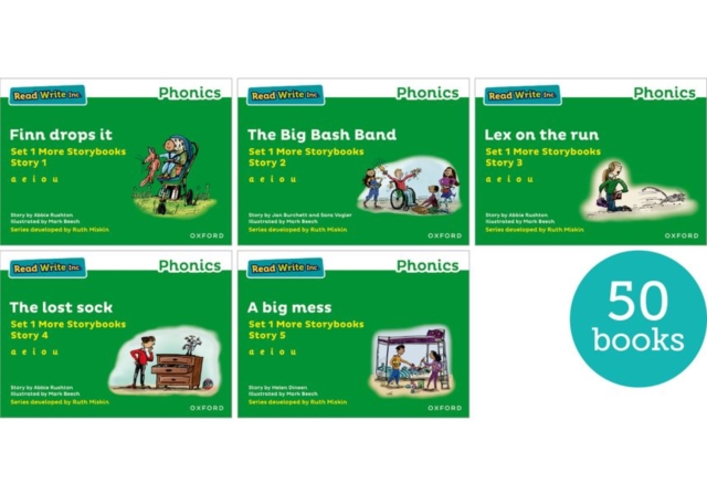 Read Write Inc. Phonics: Green Set 1 More Storybooks (Pack of 50): Jan ...