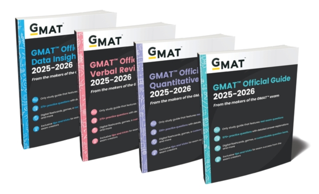GMAT Official Guide 2025-2026 Bundle : Books + Online Question