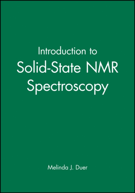 Introduction to Solid-State NMR Spectroscopy: : 9781405109147: TGJones